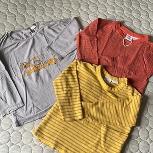 Zara kids - 3 pcs long sleeve t-shirts